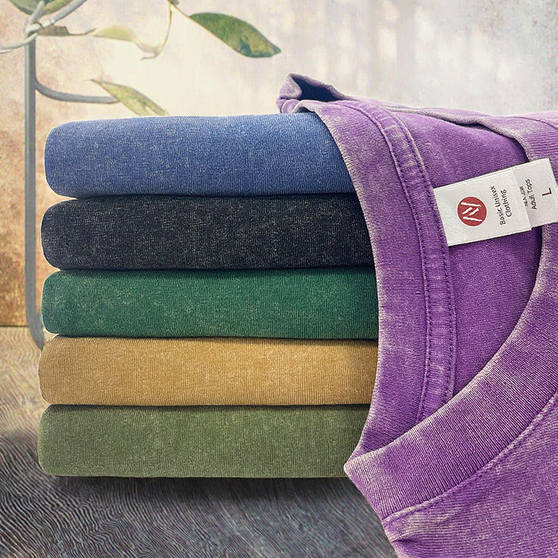 T-Shirt Factory - 100% Cotton Premium Heavyweight Custom Logo Tee