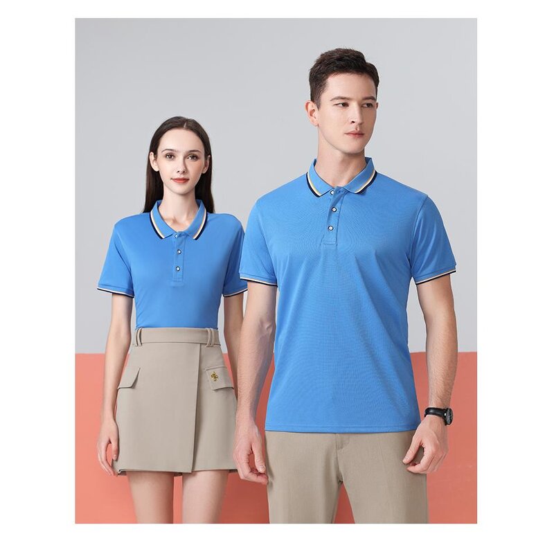 Polo Shirt Factory - Wholesale Color Patchwork Design Cotton Polo