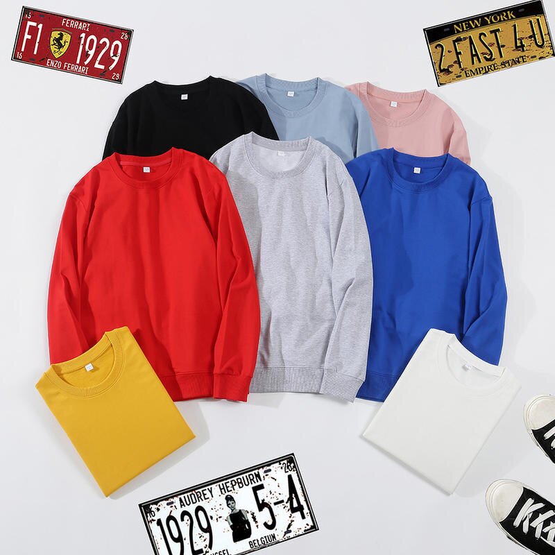 Sweatshirt Factory - OEM Plus Size Pullover Cotton Custom Embroidered