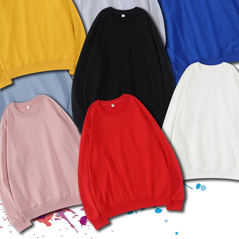 Sweatshirt Factory - OEM Plus Size Pullover Cotton Custom Embroidered