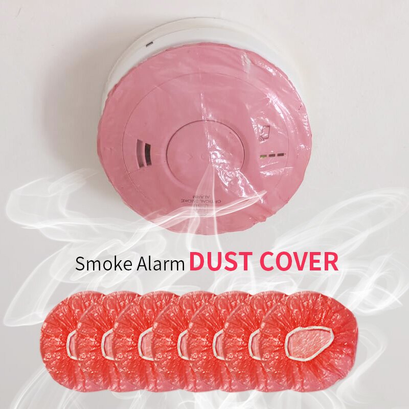 Smoke Detector Cover Manufacturer - PE Disposable Plastic Dust Cover