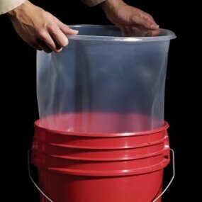 Paint Bucket Liner Factory - Round Bottom 5 Gallon Disposable Liner