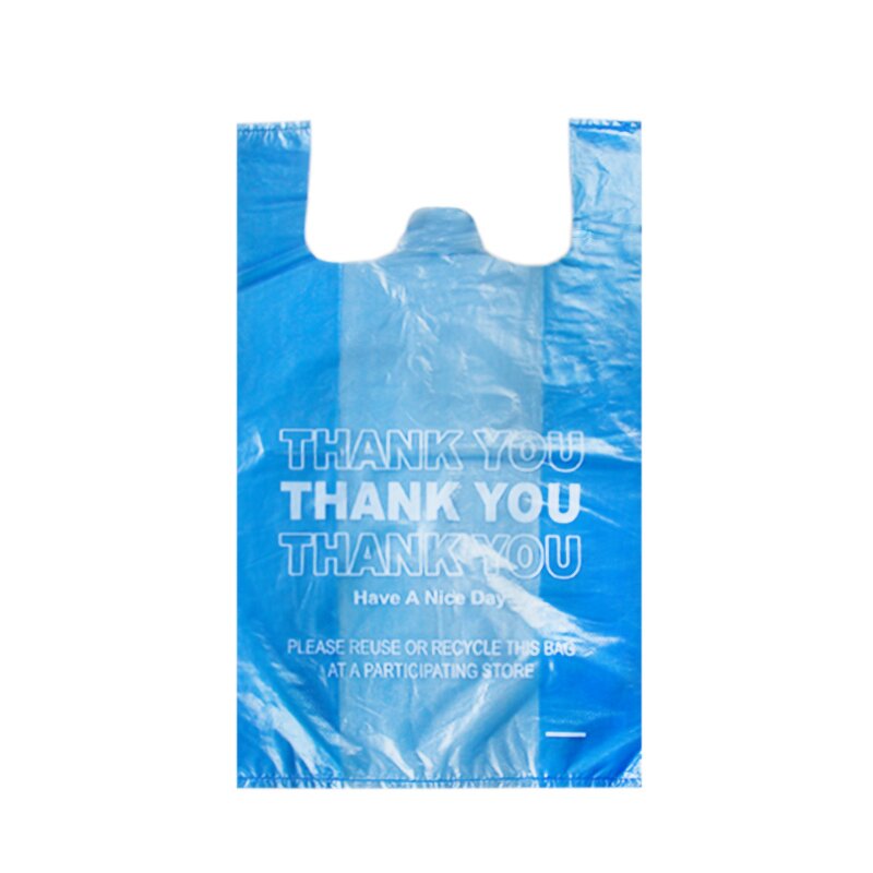 Plastic Bag Manufacturer - Cheap Vest Bag with Custom Logo