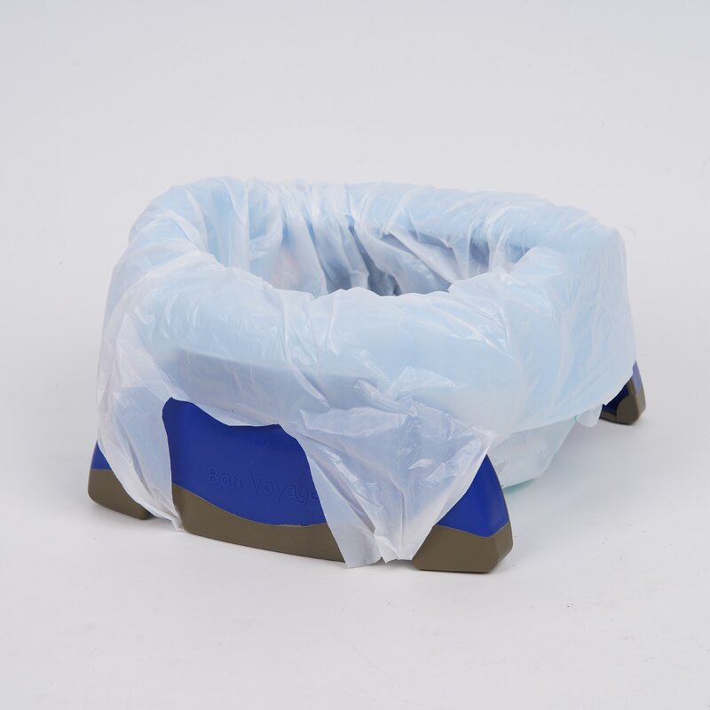 Potty Liner Bag Manufacturer - Disposable PE Seat Bags with Handle