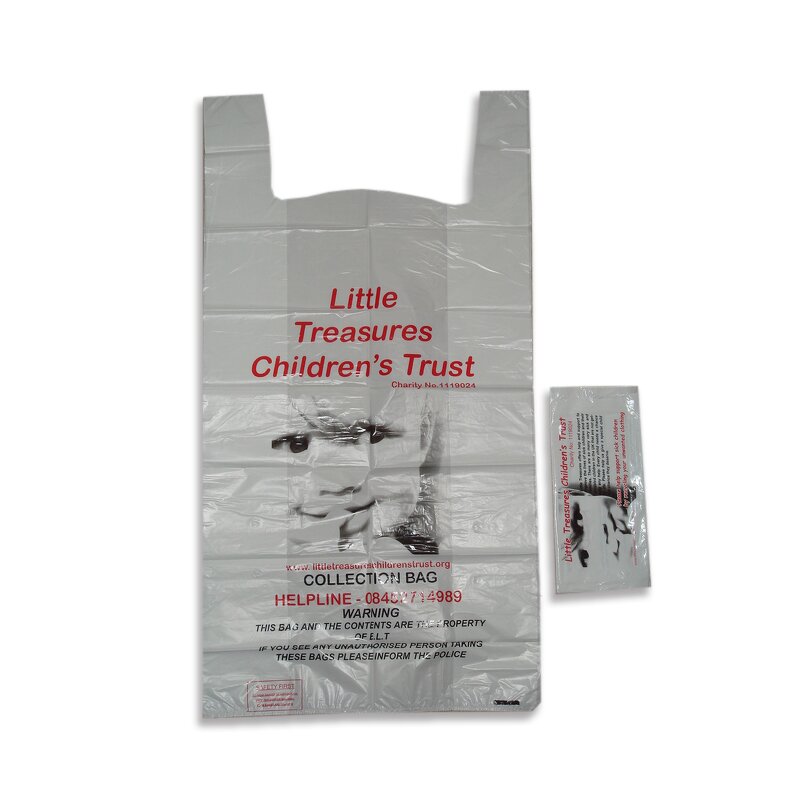 T-shirt Bag Factory - Plastic Biodegradable Customized Logo Bag