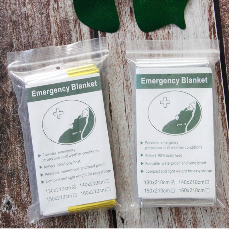 PE Thermal Blanket Manufacturer - Reusable Mylar Emergency Rain Poncho