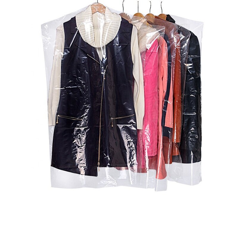 Garment Bag Manufacturer - Custom Clear Polythene Dry Cleaning Cover