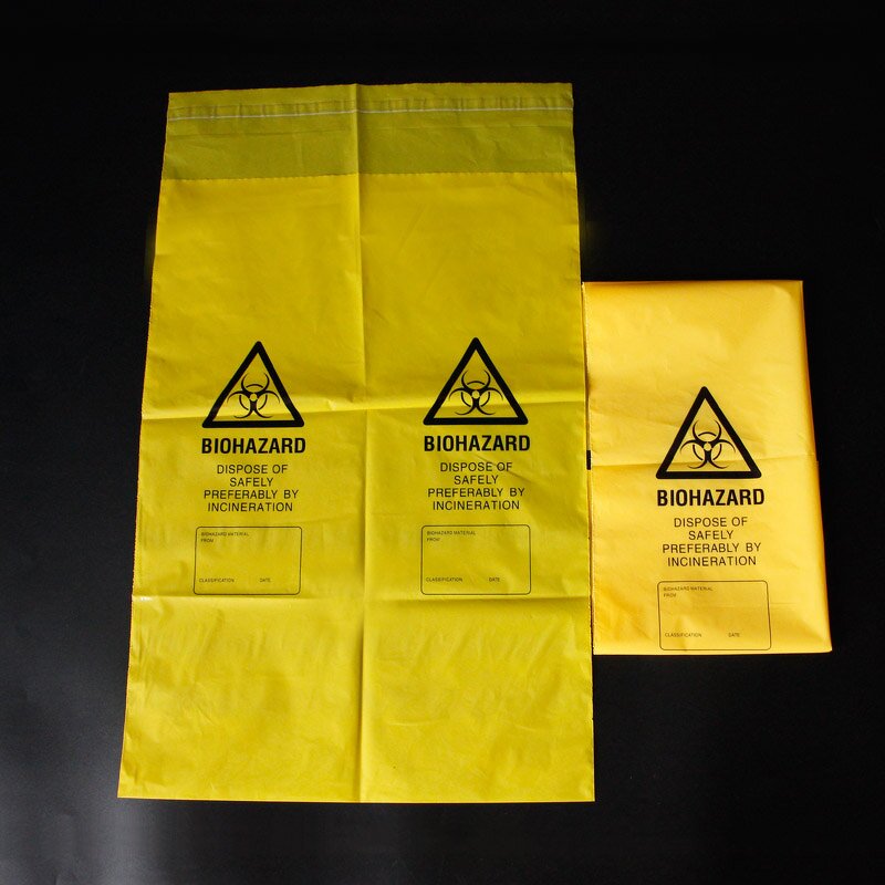 Biohazard Waste Bag Manufacturer - Self Seal Adhesive Bag Making Machine