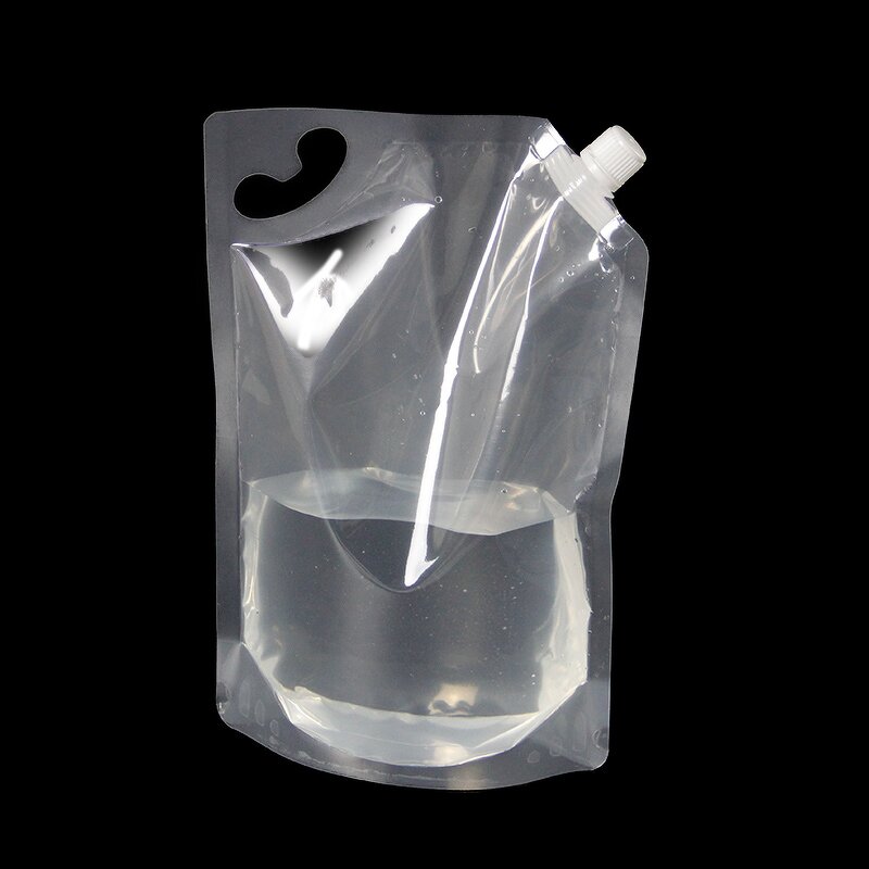 Spout Pouch Bag Factory - Hot Soup Beverage Nozzle Packaging Doypack