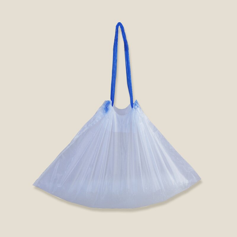 Commode Liner Bag Manufacturer - Drawstring Plastic with Absorbent Pad