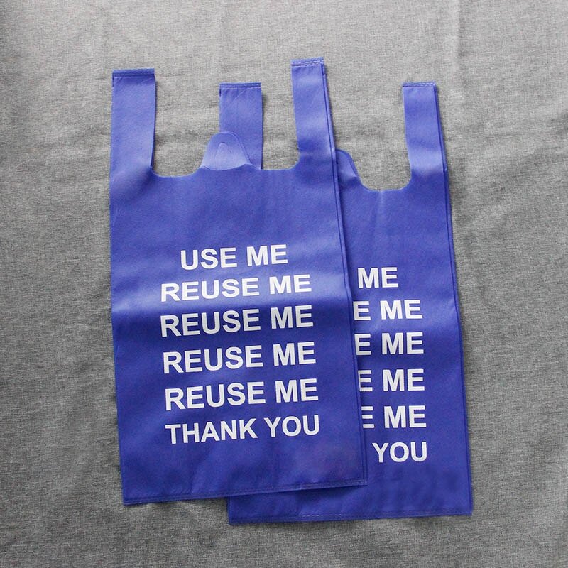 Nonwoven T-Shirt Bag Manufacturer - Medium Size Eco-Friendly Carry Bag