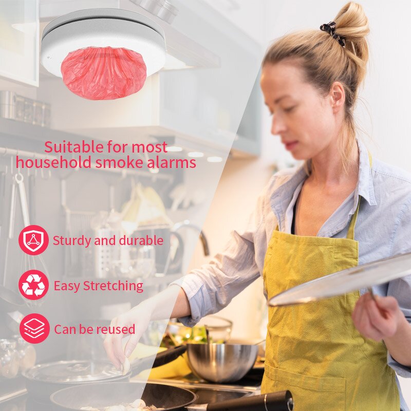 Smoke Detector Cover Manufacturer - PE Disposable Plastic Dust Cover