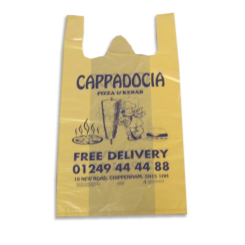 T-shirt Bag Factory - Plastic Biodegradable Customized Logo Bag