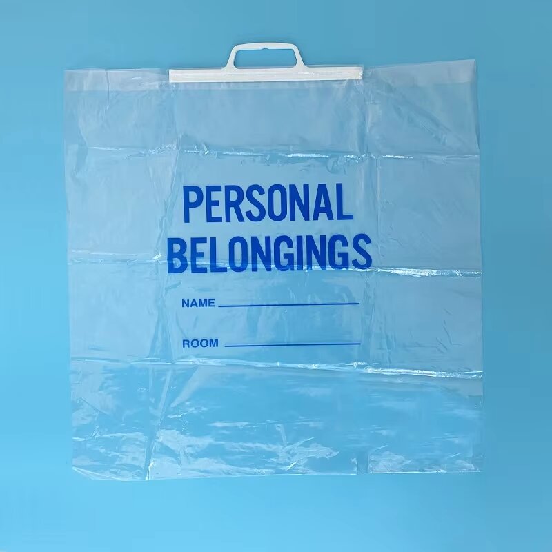 LDPE Patient Bag Factory - Low Price Rigid Handle Hospital Bag