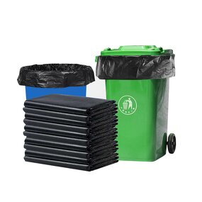 Trash Bag Manufacturer - Heavy Duty 60 Gal Industrial Black Bag