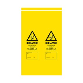 Medical Biohazard Bag Factory - Self-Sealing Yellow PE Transport Bag