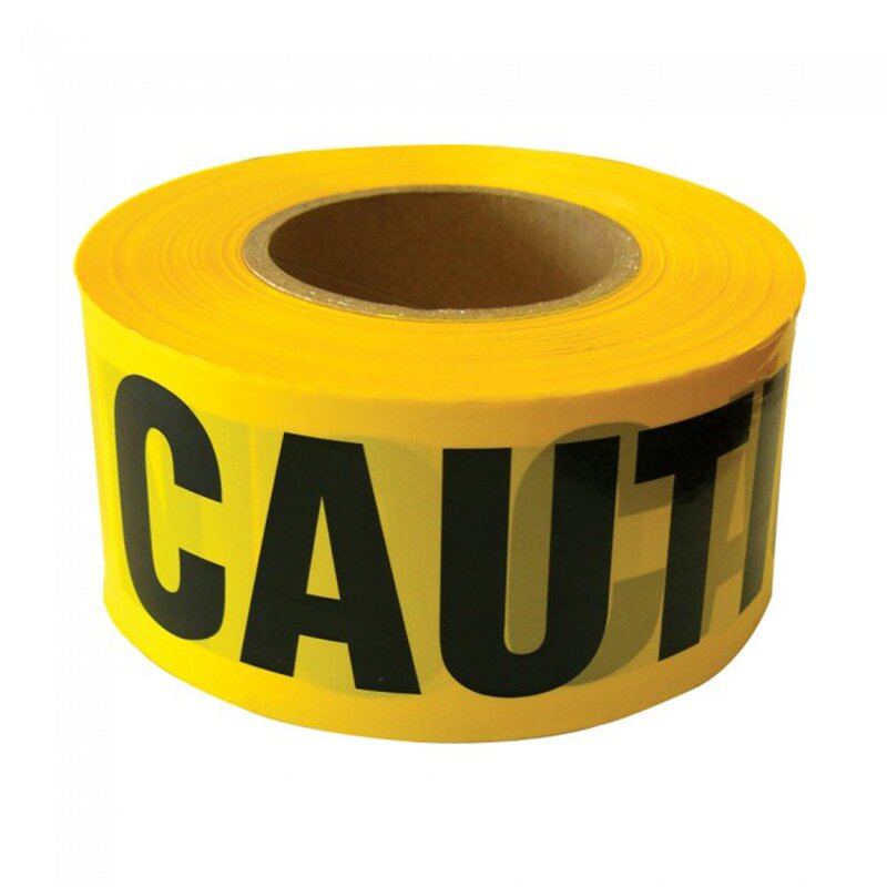 Warning Tape Factory - Pe Yellow Custom Caution Barrier Tape