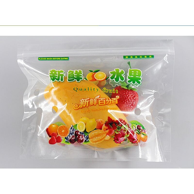 Fruit Protection Bag Factory - Custom Plastic Perforated Resealable Pouch