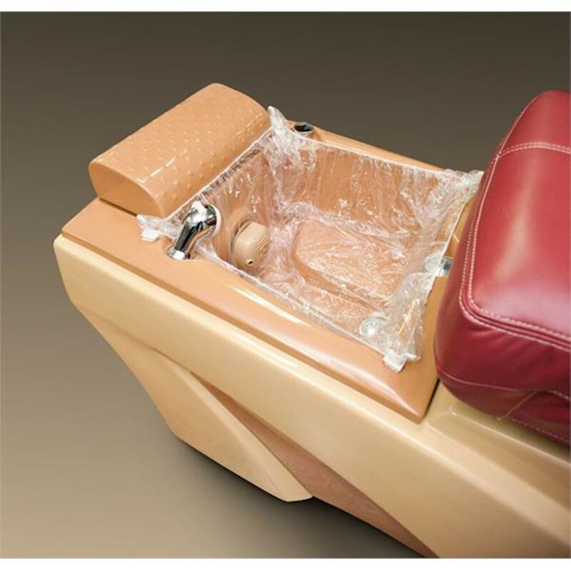 Pedicure Chair Cover Factory - PE Nail Salon Accessories Liner