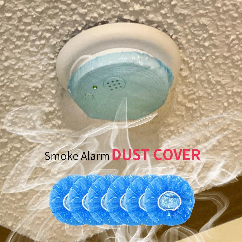 Smoke Detector Cover Manufacturer - PE Disposable Plastic Dust Cover