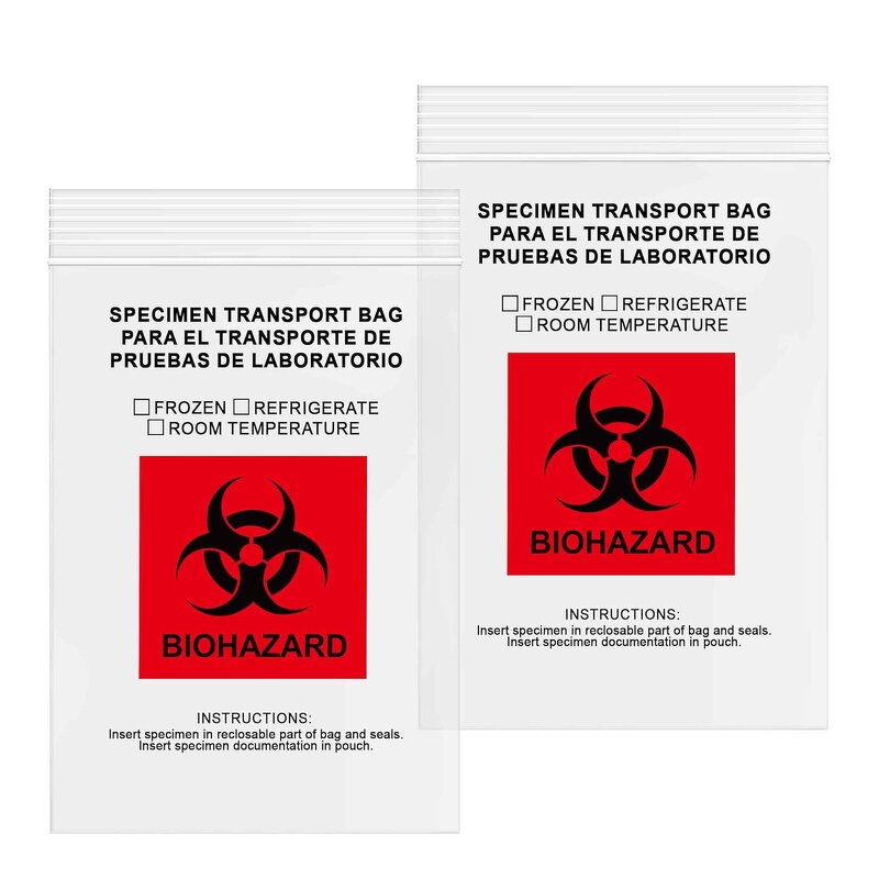 Biohazard Specimen Bag Manufacturer - Customized Lab Biodegradable Bag