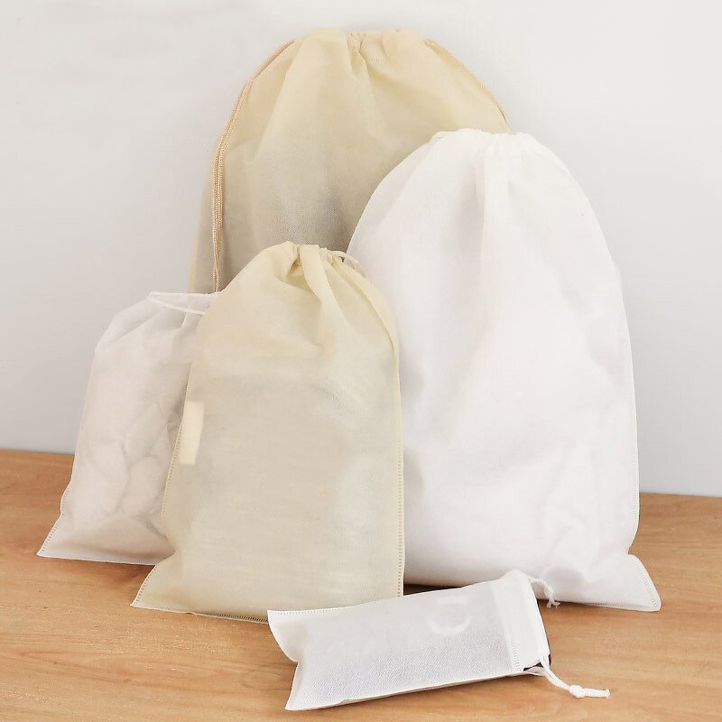 Non Woven Bag Factory - Customized Logo Drawstring Closure Bag