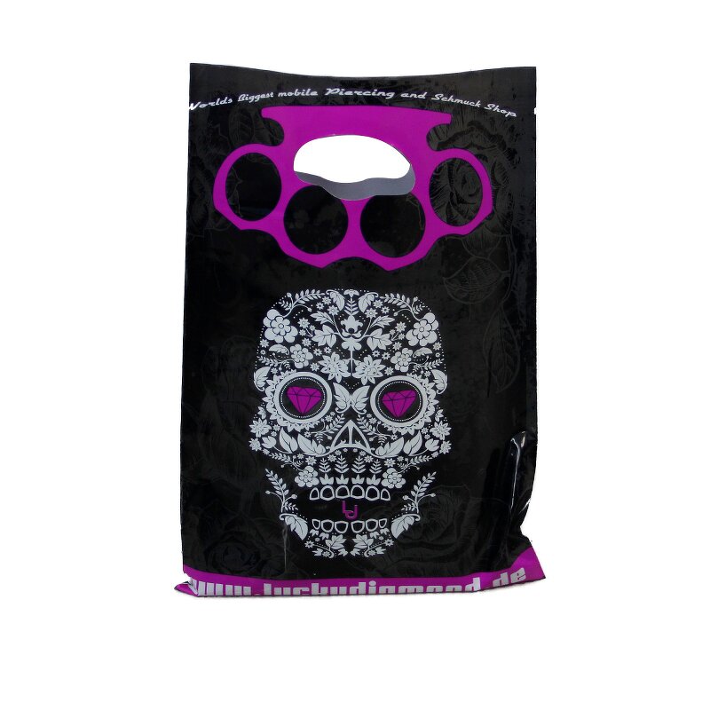 Shopping Bag Factory - LDPE Die Cut Handle Plastic Clothing Bag