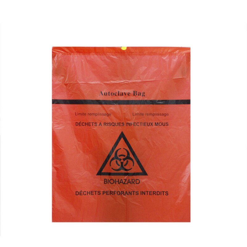 Biohazard Waste Bag Factory - Disposable Drawstring Waste Bag Roll