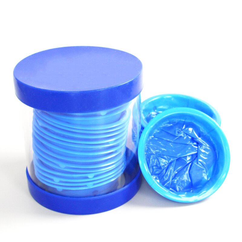 Emesis Bag Factory - Disposable Plastic with Rigid Ring Bag