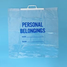 Patient Bag Manufacturer - Factory Price Bottom Gusset Rigid Handle Bag