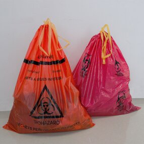 Biohazard Garbage Bag Factory - Customized Drawstring Waste Bag Roll
