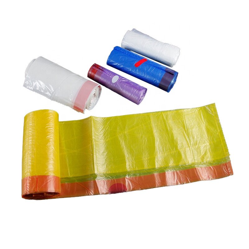 Biodegradable Garbage Bag Manufacturer - PE Flat Top Heat Seal Bag
