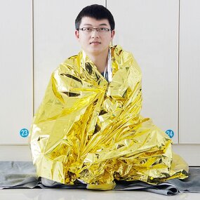 PE Thermal Blanket Manufacturer - Reusable Mylar Emergency Rain Poncho
