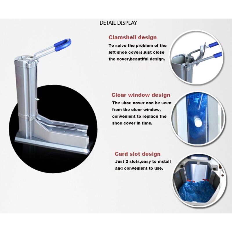 Shoe Cover Machine Factory - High Quality No Electric Clean Room Dispenser