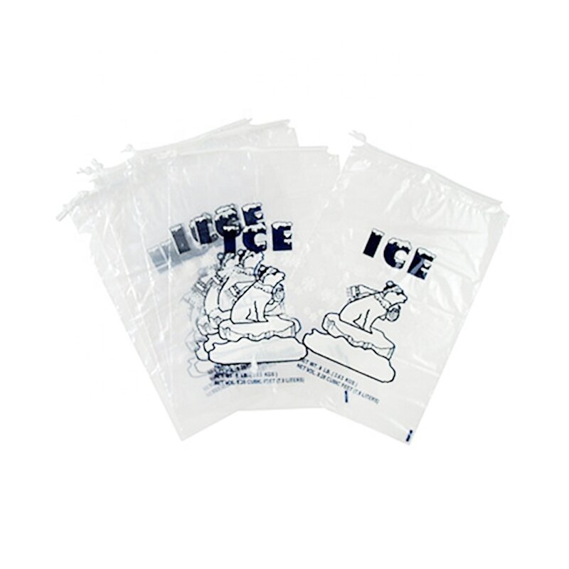Ice Bag Factory - Custom Gravure Printed LDPE Recyclable Bag