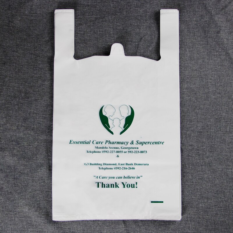 Vest Bag Factory - Custom Disposable Thank You T-shirt Bag