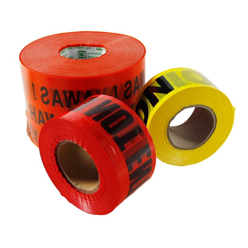 Barrier Tape Manufacturer - Custom Logo Non Adhesive Warning Tape