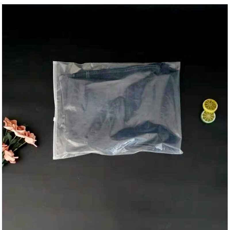 Plastic Bag Factory - Custom Eco Friendly Slider Zipper Flat Bag