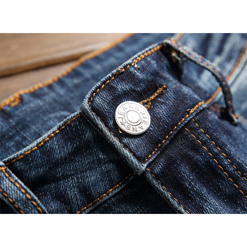 Jeans Factory - High Quality Italy Dragon Tiger Embroidery Plus Size