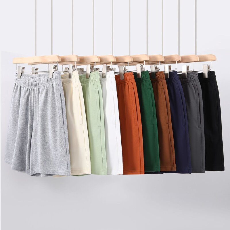 Shorts Factory - 260 GSM Custom Multi-Color Elastic Waist Shorts