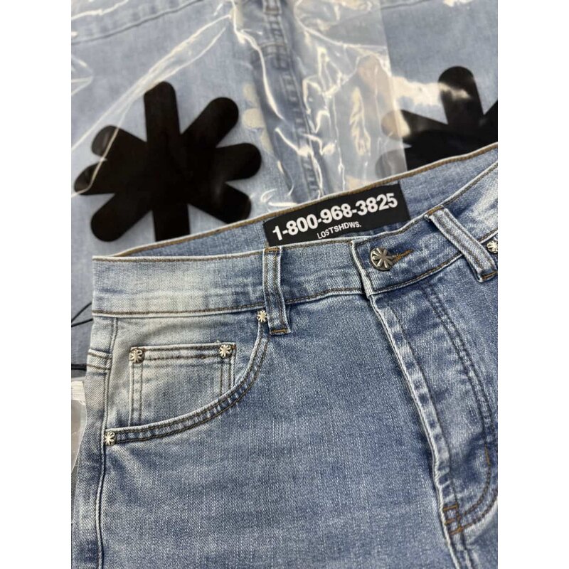 Jeans Factory - Luxury Brand LOSTSHDWS Baggy Stretch Ripped