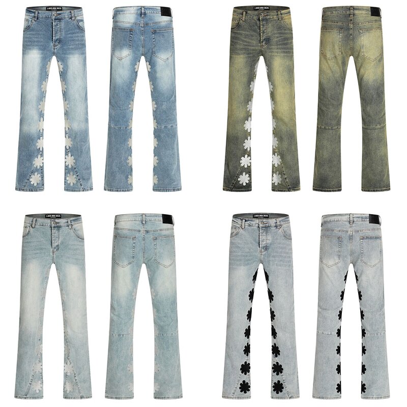 Jeans Factory - Wholesale High Quality Black Y2K LOSTSHDWS Trousers