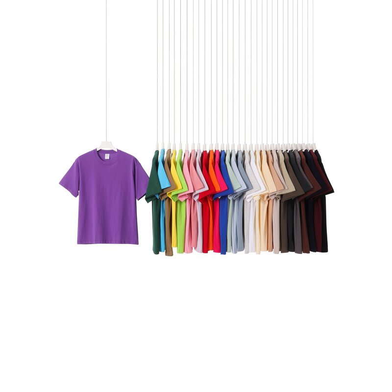 T-Shirt Factory - Custom Logo 230Gsm Cotton Unisex Heavy Tee