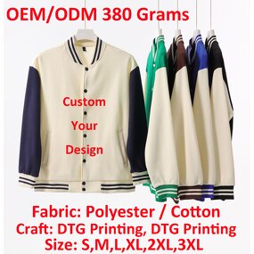 Jacket Factory - Clothing Manufacturers Wholesale Custom 380G