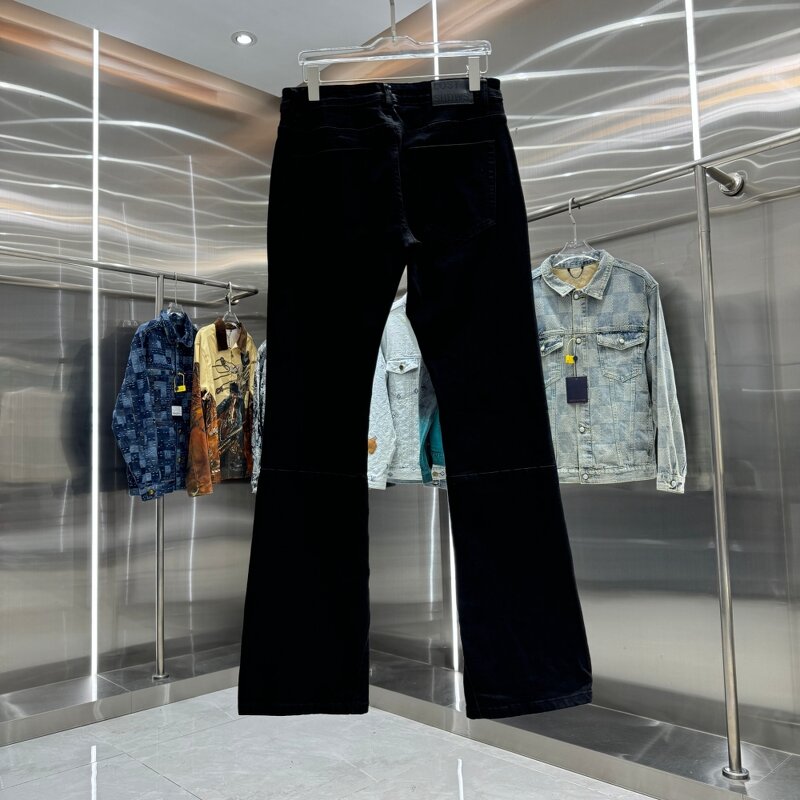 Jeans Factory - Wholesale High Quality Black Y2K LOSTSHDWS Trousers