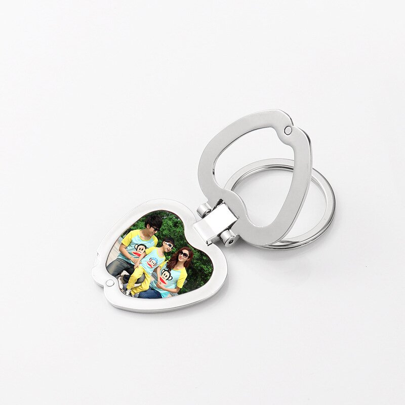 Keychain Factory - Simple Heart-Shaped Magic Photo Locket Sublimation