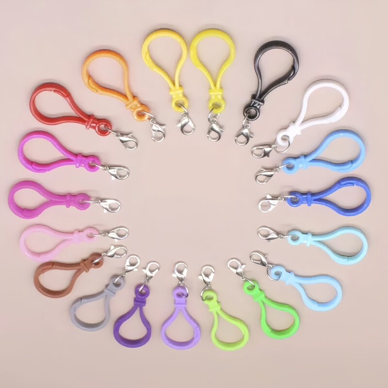 Lobster Claw Factory - Mixed Candy Colors Plastic Hook Clip DIY