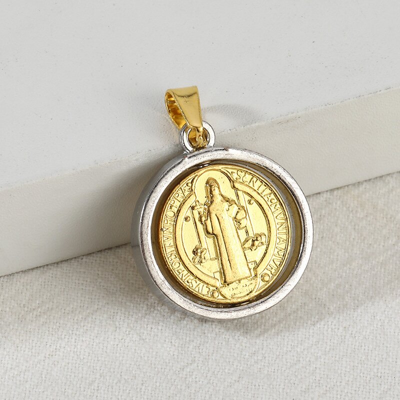 Keychain Factory - New Saint Benedict Cross Christian Prayer Gift