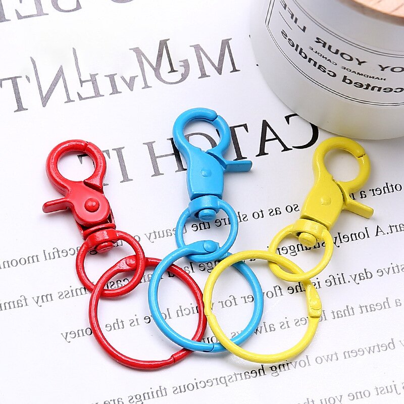 Keychain Factory - Colorful Fashion Alloy Lobster Clasp Hardware