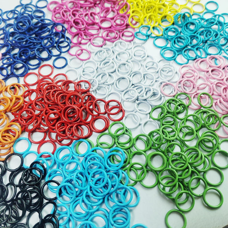 Jumping Rings Factory - Wholesale Multi Colors Baked Paint Iron